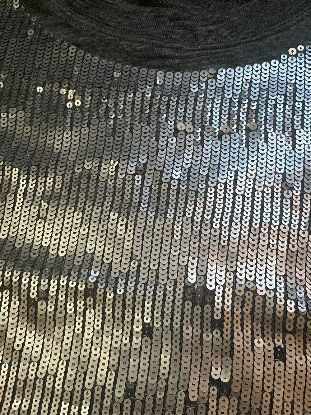 NWOT J. Crew Sequin Sweatshirt - Picture 3 of 6